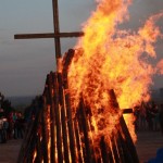 Was wohl? Osterfeuer